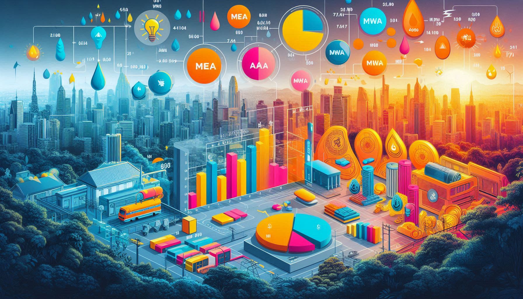 Why the unit cost electricity and water of MEA and MWA in Thailand are not in fixed rate?