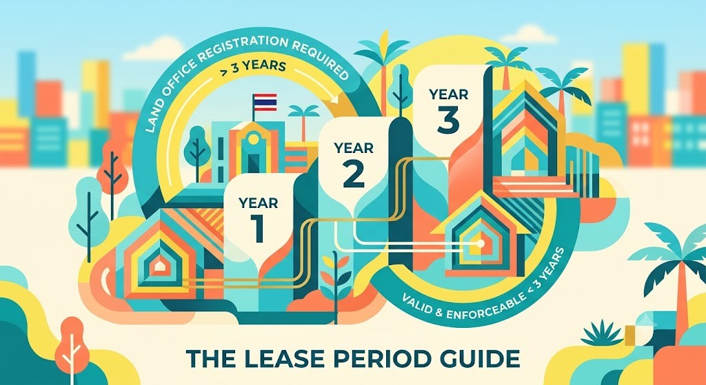 Lease period in Thailand